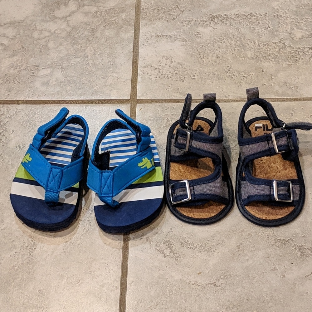 Baby sandals set